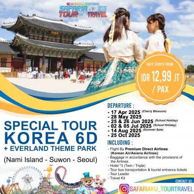 SPECIAL KOREA + EVERLAND 6D4N